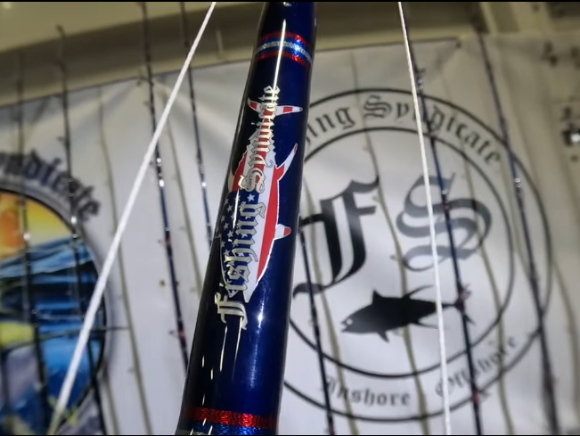 Fishing Syndicate carbon rod close-up